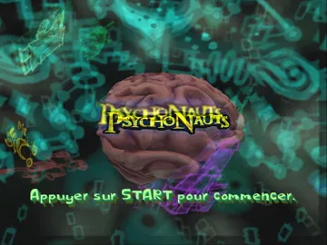 Psychonauts screen shot title